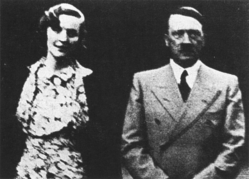 Lady Diana Mosley and Adolf Hitler